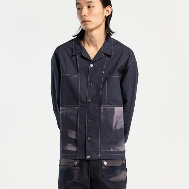 [M]22aw 지용킴 썬블리치 필드 재킷 네이비