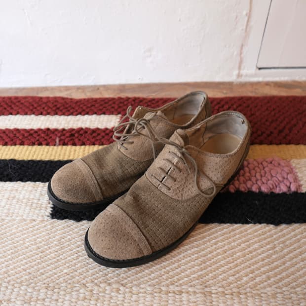 꼼데가르송 옴므 플러스 더비 슈즈