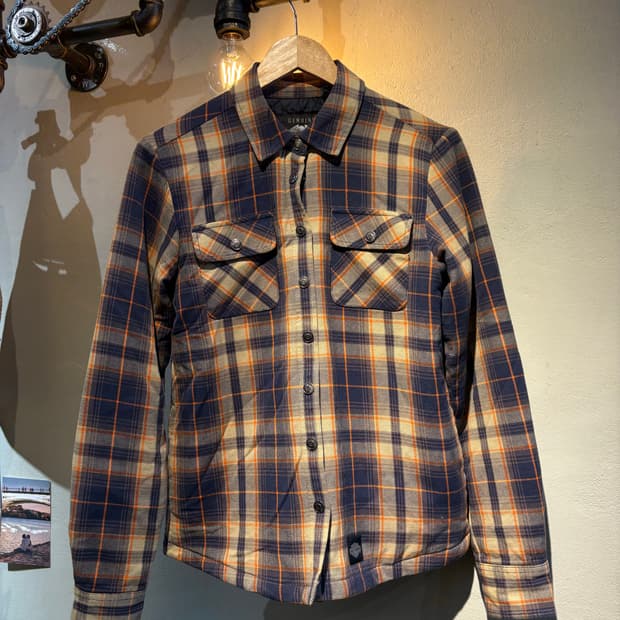 HARLEY-DAVIDSON 플란넬 체크 셔츠 자켓