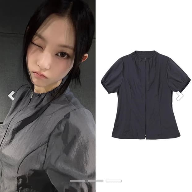 (뉴진스해린착용) 페스토 셔링 집업 자켓