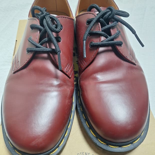 닥터마틴 스무스 1461 체리레드 260