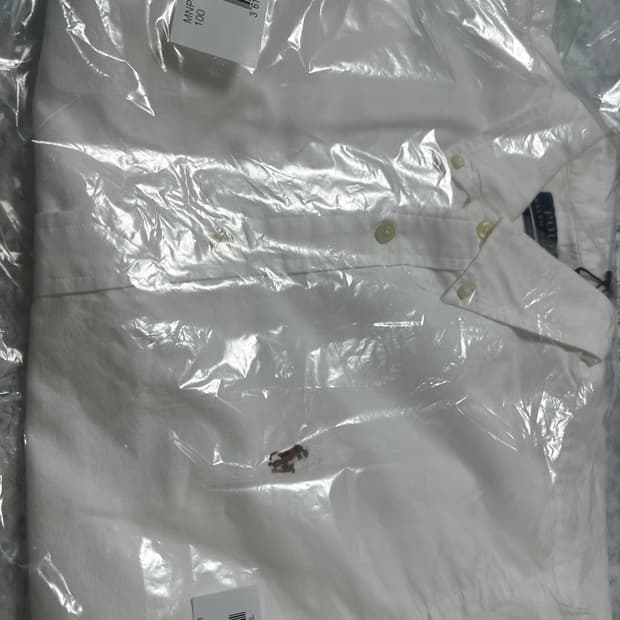 폴로 커스텀핏 옥스포드 셔츠 L 새상품