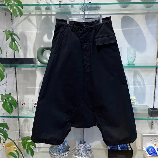 요지야마모토 레귤레이션 sarouel trousers