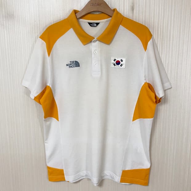 노스페이스국대 팀코리아 선수지급/실착 폴로티셔츠 110