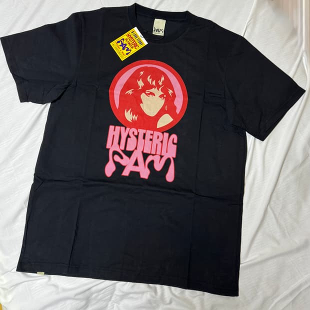 히스테릭 글래머 x PAM 티셔츠 블랙 XL