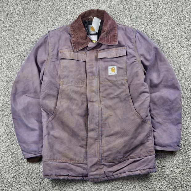 칼하트 퍼플 다잉 커스텀 초어 워크 자켓 ( 상세설명참조 )/ 10068