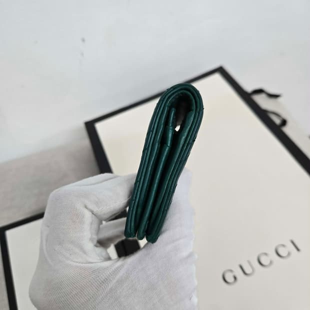 [보증서 정품]구찌 마틀라세 마몬트 반지갑