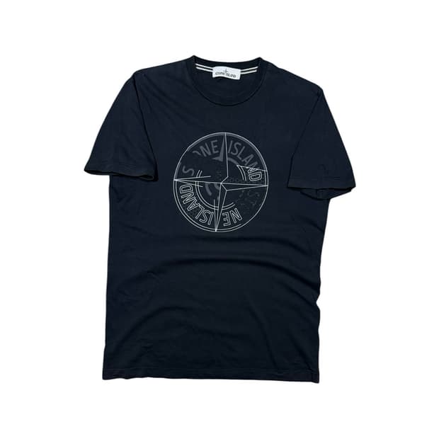 Stone Island 스톤아일랜드 나침반 로고 반팔