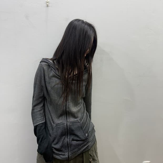 미하라 야스히로 그런지 후드집업