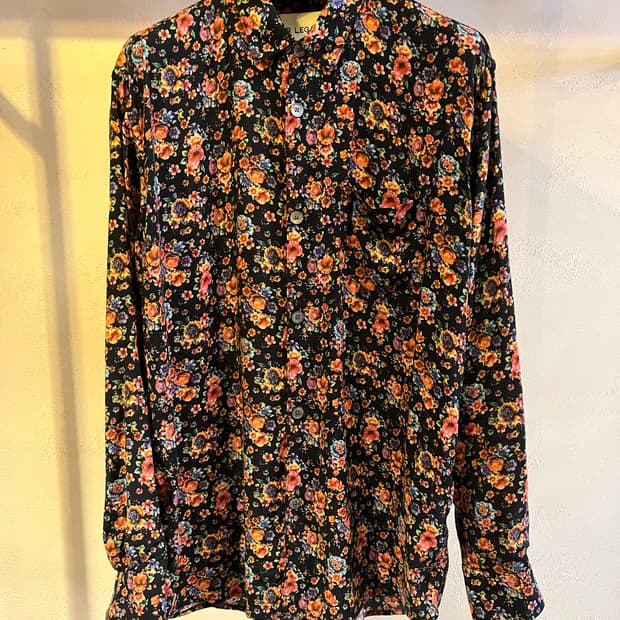 아워레거시 실키 플로럴 셔츠