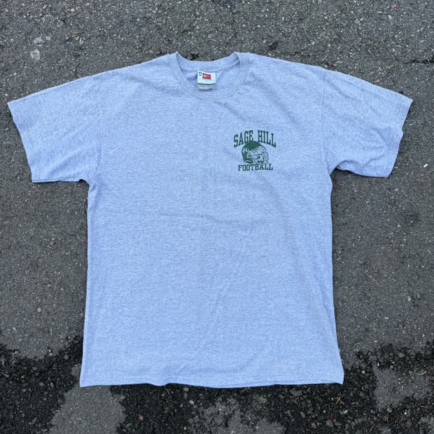 00s Nike Sage Hill Football Vintage Tee