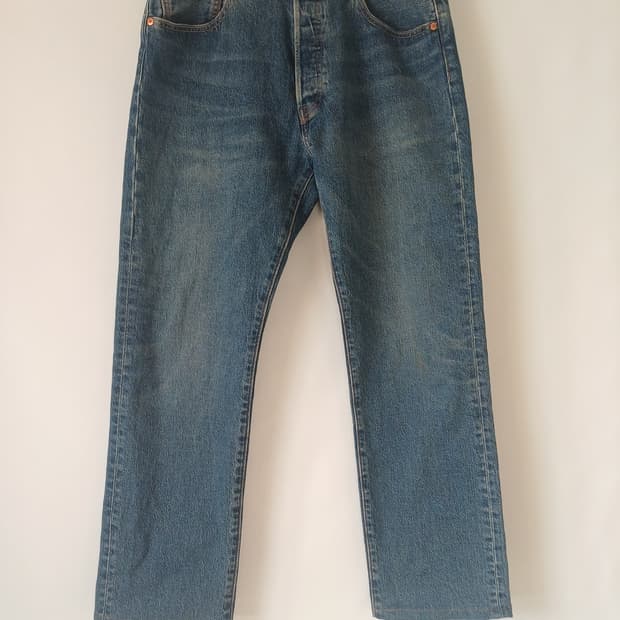 [W32] 리바이스 프리미엄 501 93 스트레이트 (중청)