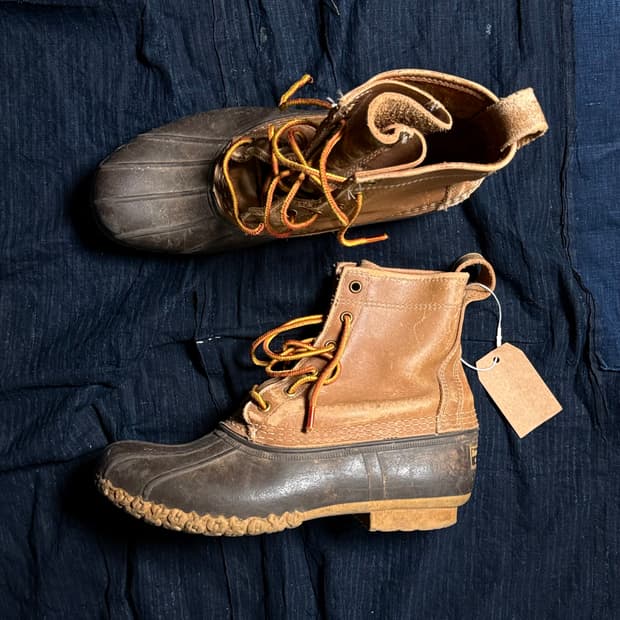 70-80‘s L.L.Bean 8‘ 풀그레인 빈부츠 US8M