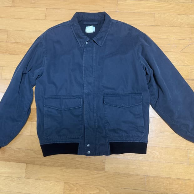 카키스 스테이션 자켓 블랙 라지 