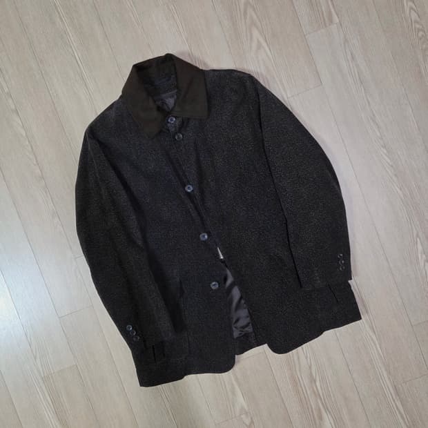 다니엘 에스떼 보카시 브라운 싱글 재킷