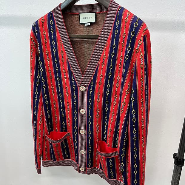 95) 구찌 홀스빗 체인니트 