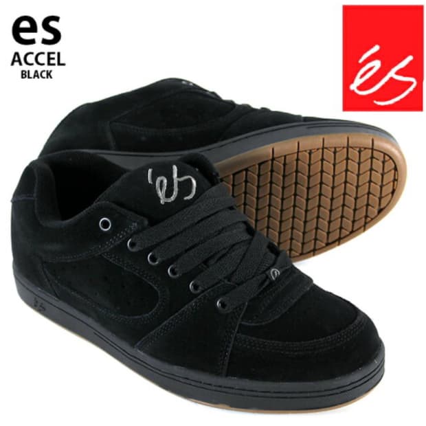 Es 이에스 Accel og 악셀 스케이트 보드화 블랙 새상품 275