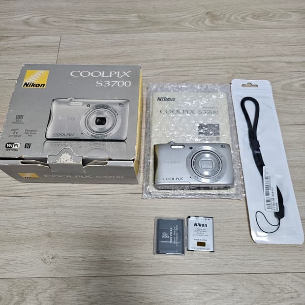 📸 니콘 쿨픽스 S3700 디카 풀박스