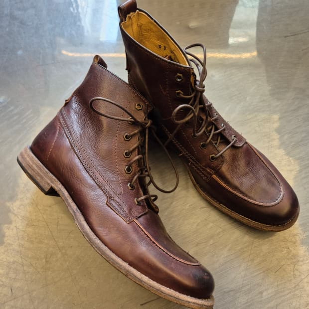 FRYE 목토 레이스업 부츠