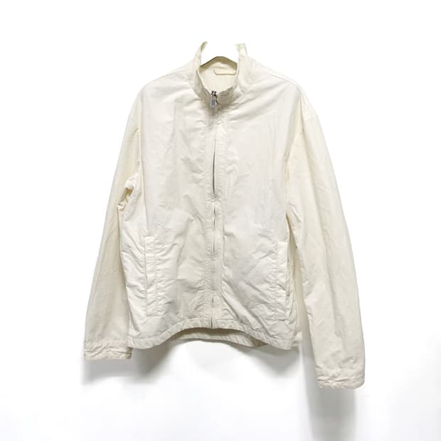 [100, S~M] ZARA 자라 화이트 하드쉘 나일론 바람막이 자켓