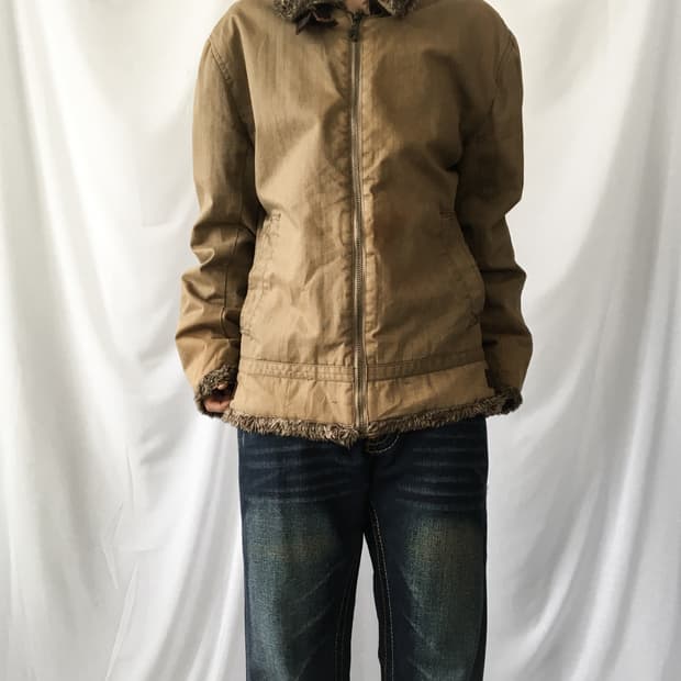 Fake fur belted mustang