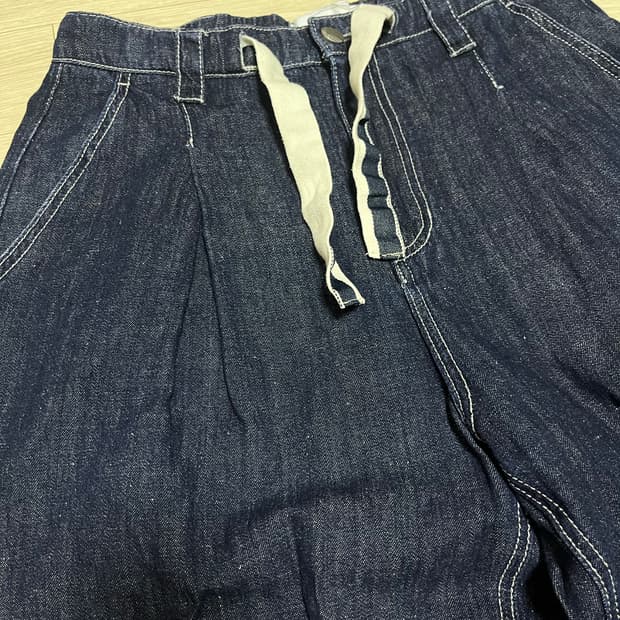 미나브 린넨 데님팬츠