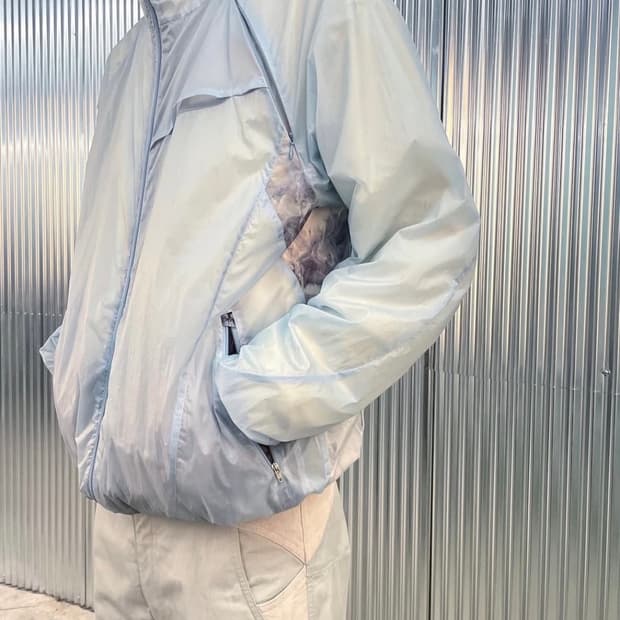 [3] 엑슬림 ep2. 시놉시스 01 바람막이 라이트 블루