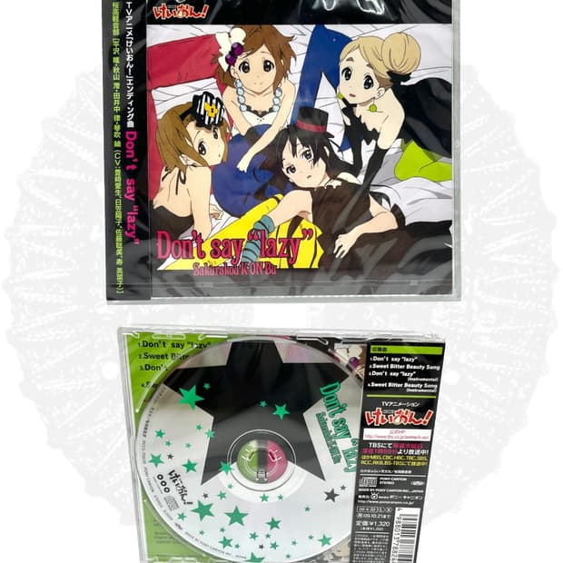 케이온 Don's say ''lazy'' 1기 통상판 CD