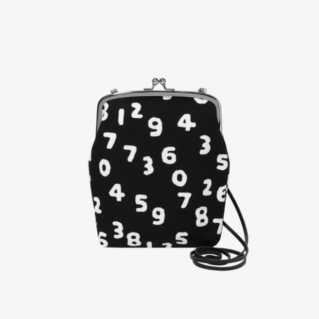 소우소우 가마구치 백 라지 (110cm 블랙 가죽 스트랩 포함)