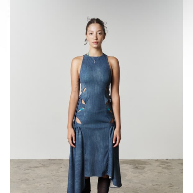 ODLYWORKSHOP 컷아웃 원피스 (Arum cutout)