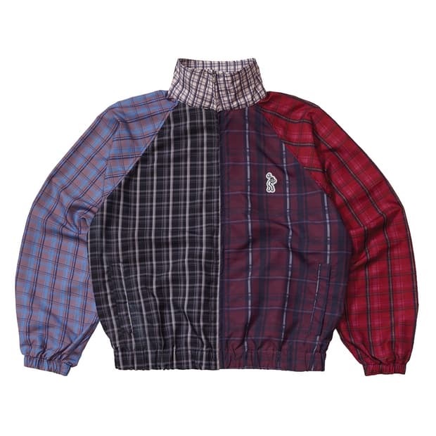 CONCRETE BOYS PLAID WINDBREAKER