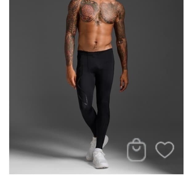 2XU 코어 컴프레션 타이즈 M 러닝 헬스 조깅 달리기