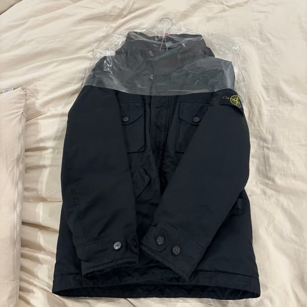 [XL] 스톤아일랜드 다비드 TC 블랙 (5회 미만 착용)