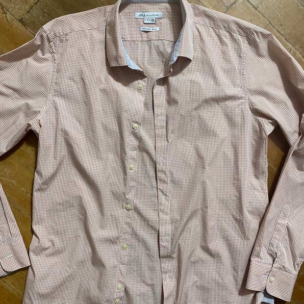 질바이질스튜어트 깅엄체크 셔츠 XL (100)