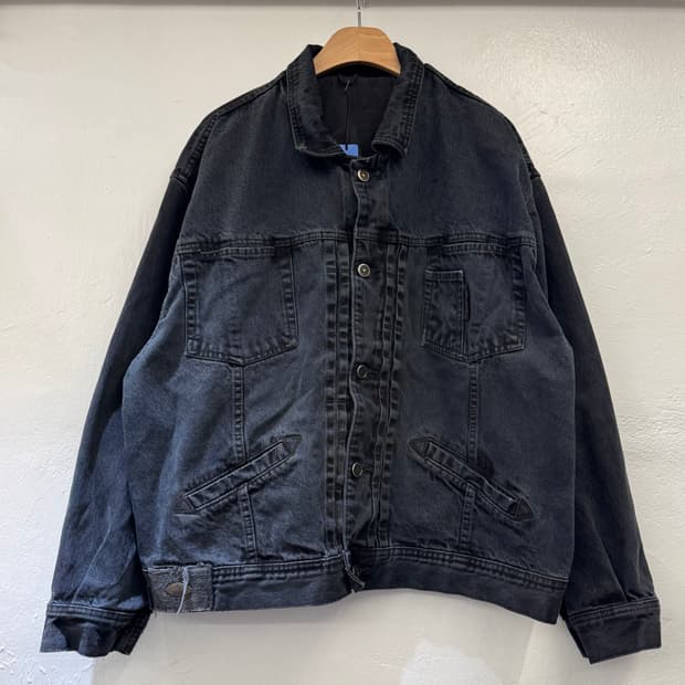 맥 파이썬 포켓 데님 트러커 자켓