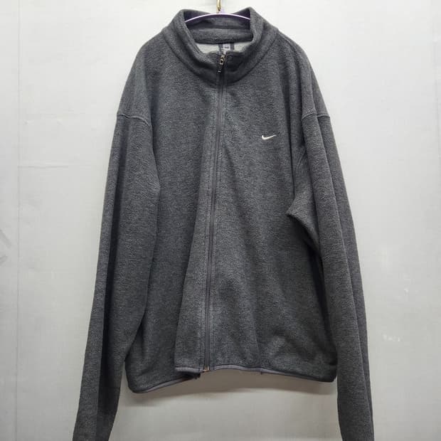 00's나이키 스우시 로고 플리스 집업 XL(3XL)