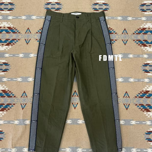 [30] FDMTL 펀드멘탈 립스탑 원턱 테이퍼드 팬츠 
