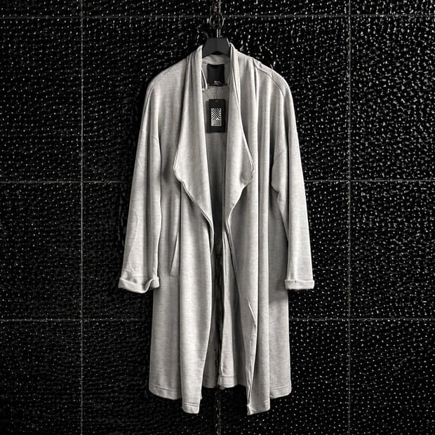 HL works london 드레이프 롱 가디건