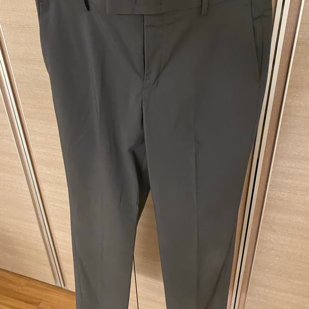 [쿨탠다드] 세미 와이드 히든 밴딩 슬랙스 [그레이] 31