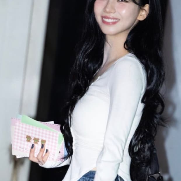 플리즈노팔로우 Nina Button Lace Long Sleeve Top