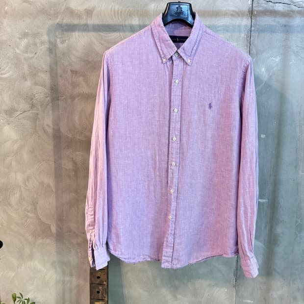 폴로 랄프로렌 리넨 버튼다운 셔츠 105