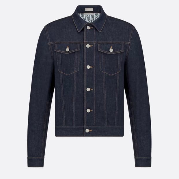 디올 오블리크 데님 자켓