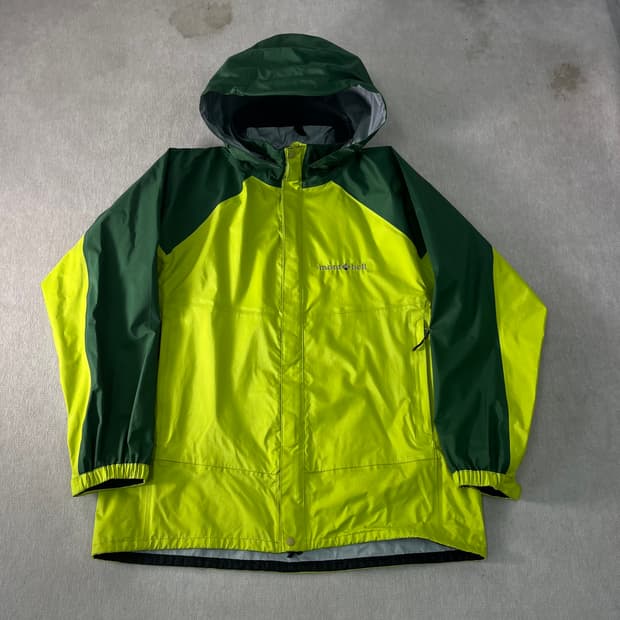 100 몽벨 마운틴 썬더패스 바람막이 자켓 