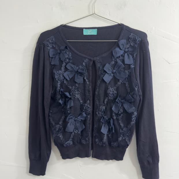 la mouette lovely ribbon cardigan