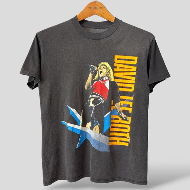 (S)80s David Lee Roth 데이비드 리 로스 반팔티셔츠