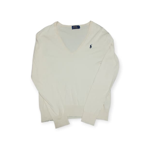 폴로 아이보리 니트