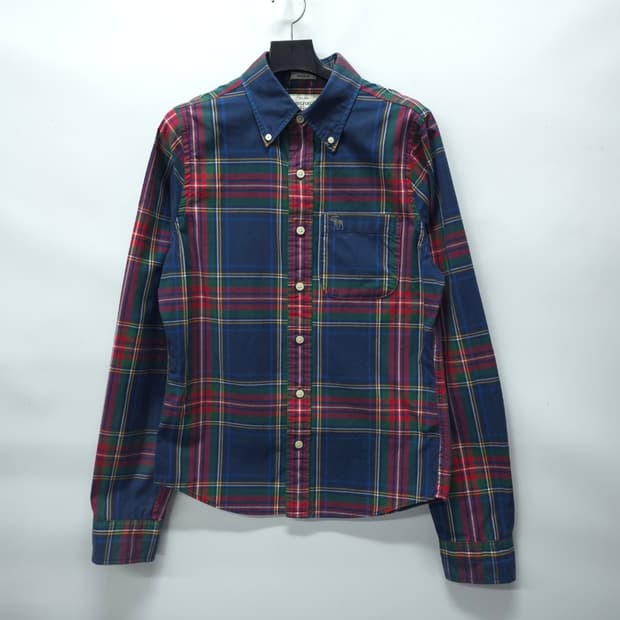 아베크롬비 타탄체크 셔츠 ( 90~95 )