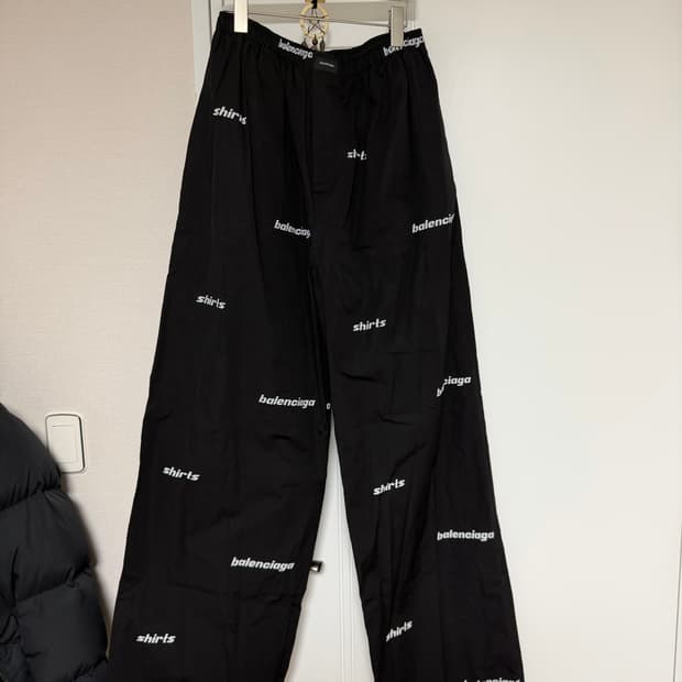(48) 발렌시아가 파자마 팬츠