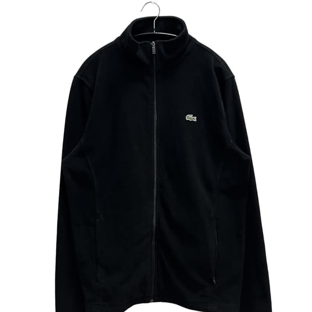 (5) 라코스테 스포츠 플리스 집업자켓 블랙