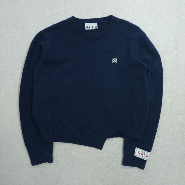 세터 더블린 언발란스 캐시미어 블렌드 니트 WS